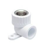 Угольник комбинированный внутр. резьба c крепл.